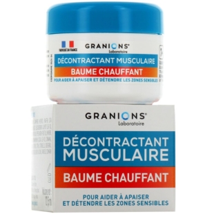 GRANIONS - Décontractant Musculaire Baume Chauffant - 27.5 ml