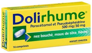 DOLIRHUME (16 comprimés)