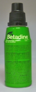 BETADINE 10% Solution Bain de Bouche et Gargarismes flacon de 125ml