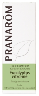 EUCALYPTUS CITRONNÉ - Pranarom Huile Essentielle (Eucalyptus citriodora) - Flacon 10ml