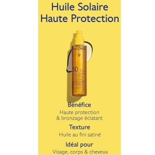 CAUDALIE - Huile Solaire Sublimatrice Haute Protection SPF50 - 150 ml