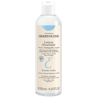 EMBRYOLISSE Lotion Micellaire Sans Rinçage – Démaquille, Nettoie et Apaise - Flacon 250 ml