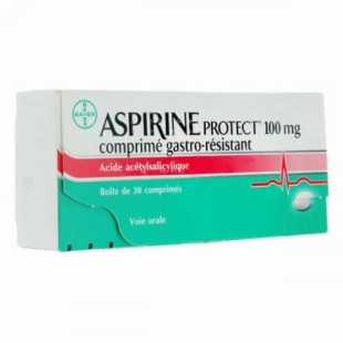 ASPIRINE -  Protect Comprimé 100 mg Gastro Résistant - 30 Comprimés