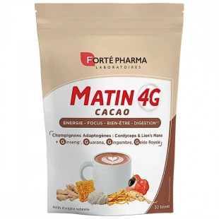 FORTE PHARMA Matin 4G Cacao 150 g 30 tasses