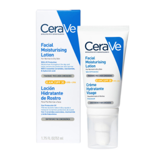 CeraVe Crème hydratante visage SPF30 52 ml
