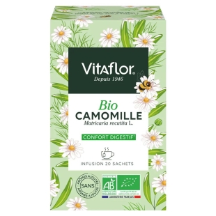 VITAFLOR BIO Tisane Camomille (20 sachets)