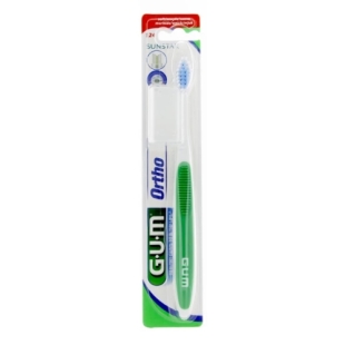 GUM Ortho Brosse à Dents Souple 124