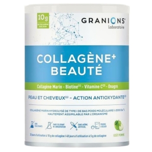 Granions Collagène Beauté collagène marin acide hyaluronique peau cheveux anti-âge complément alimentaire