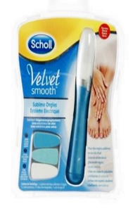 Ongles Lime polissoir électrique 3 en 1 VELVET SMOOT 