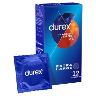 Durex Classic Jeans XL - 12 préservatifs