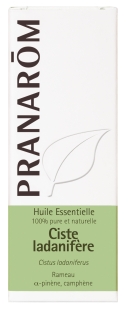 CISTE LADANIFERE - Pranarom Huille Essentielle De Ciste (Cistus ladaniferus) - Flacon 5ml