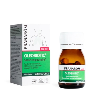 Aromaforce Oleobiotic santé respiratoire huiles essentielles bio capsules