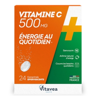 Vitavea - Vitamine C 500mg - 24 comprimés effervescents