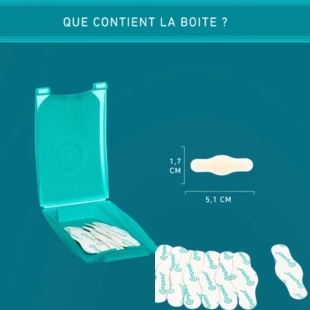 COMPEED - Pansements Ampoules aux Orteils - 8 Pansements