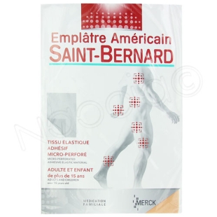 SAINT BERNARD - Emplâtre Américain - 19X30 cm