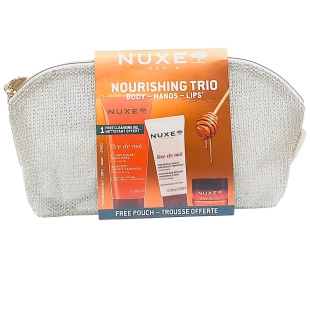 NUXE - Rêve de Miel Trousse Trio Nourrissant Corps, Mains, Lèvres