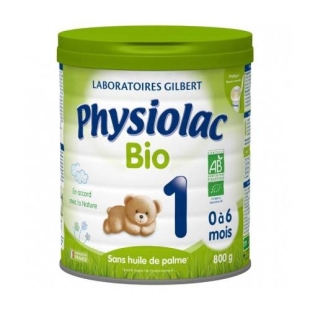PHYSIOLAC BIO 1er AGE 800 grammes