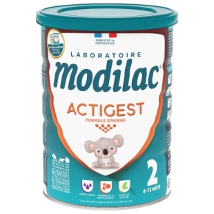 MODILAC Actigest Lait en Poudre 2ème Age 6-12 mois (800 g)