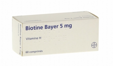 BIOTINE Bayer 5 mg (60 comprimés)