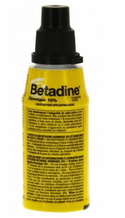 BETADINE - Dermique 10 % Solution pour Application Locale - 125 ml