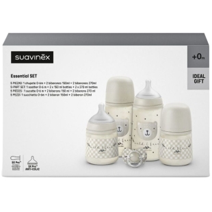 SUAVINEX - Set Nouveau-Né Wild&Free - Beige 5 Pieces