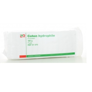 LOHMANN ET RAUSHER - Coton Hydrophile en accordéon non pré-découpé - 100g
