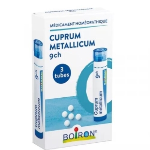 CUPRUM METALLICUM 9CH 3 tubes Boiron