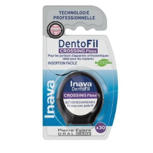 INAVA - Dentofil Crossing Floss Fil dentaire Orthodontique 