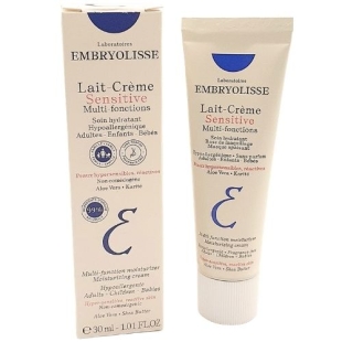 Embryolisse Lait-Crème Sensitive Soin hydratant, hypoallergénique, adultes -enfants - bébés - 30 ml