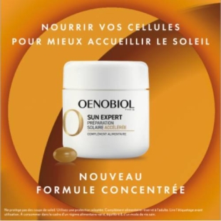 OENOBIOL - Sun Expert Préparateur Solaire Accélérée - Capsules