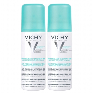 VICHY Déodorant Anti-Transpirant 48h 2 sprays 125 ml - PROMO LOT DE 2