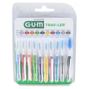 GUM Trav-Ler Brossette interdentaire (x10) MULTIPACK
