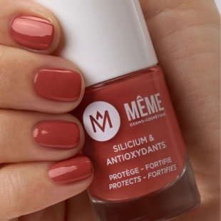 MÊME Cosmetics - Vernis à Ongles au Silicium, Brique 10 ml
