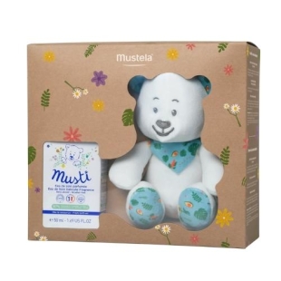 Mustela Coffret Musti Eau de Soin Parfumée 50 ml + Peluche