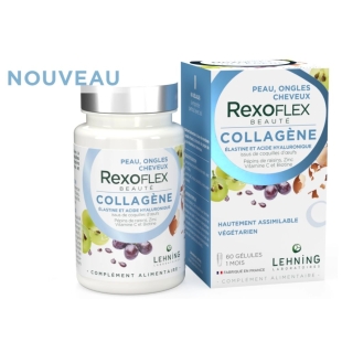 REXOFLEX  -Beauté  Collagène - peau, ongles, cheveux  - 60 gélules