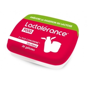 LACTOLERANCE 9000 Intolérance au Lactose sévère (36 gélules)