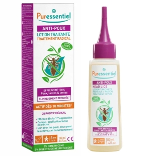 PURESSENTIEL - Anti-Poux Lotion Traitante Radicale - 1 Recharge de 100ml