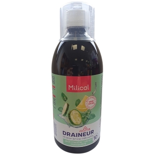 MILICAL - Draineur Ultra Minceur - Menthe-Citron-Concombre