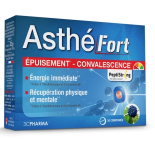 3 CHÊNES - Asthé Fort Epuisement Convalescence - 30 comprimés