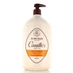 CAVAILLES - Gel Bain Douche Lait et Miel