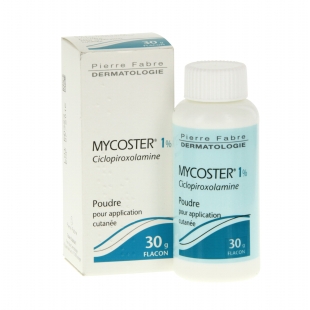 MYCOSTER 1% poudre cutanée (30 grammes)