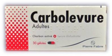 CARBOLEVURE Adulte Boite de 30 gélules