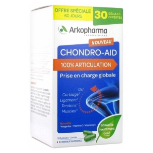 ARKOPHARMA - Chondro-Aid 100% Articulation - 60/120/180 Gélules