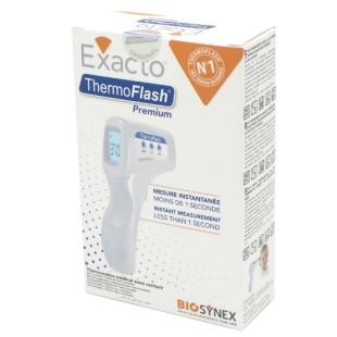 Thermomètre Médical Sans Contact EXACTO THERMOFLASH PREMIUM
