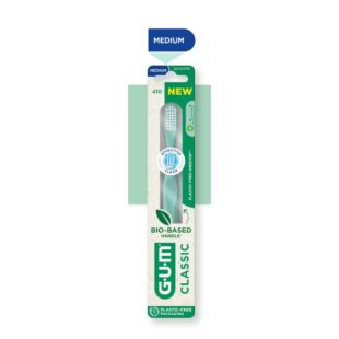 GUM CLASSIC - Brosse à dents Bio Médium 410