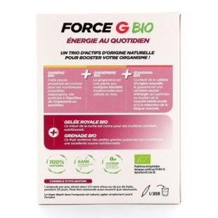 NUTRISANTE FORCE G VITALIY BIO (20 ampoules) Vitamines