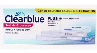 CLEARBLUE PLUS Test de Grossesse CLASSIQUE (2 tests)
