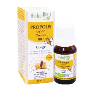 HERBALGEM BIO Junior Propolis Gouttes Gorge (15 ml)