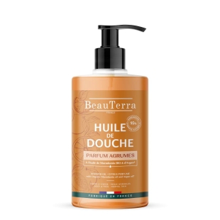 BEAUTERRA - Huile de Douche Agrumes - 750ml