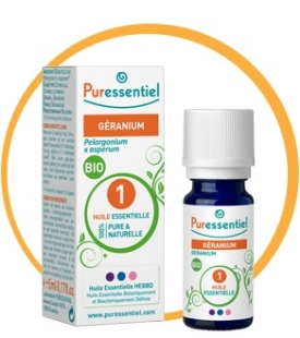 GERANIUM Huile Essentielle BIO (5ml) Puressentiel